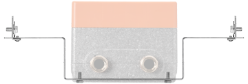 Montageschiene zu Unterputz-Armaturenbox und Optiflex-Verteilerbox
