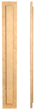 Optivis-Tec-Faserplatte lang