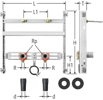 Optivis-Tec-Waschtisch-Modul