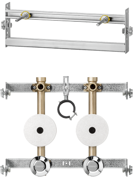 Optivis-Tec-Waschtisch-Unterputz-Set