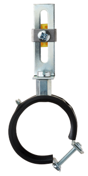 Optivis-Ablaufhalterung