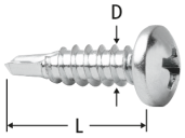 Optivis-Vite autofilettante da lamiera