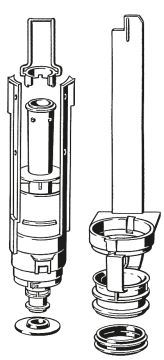 Spülgarnitur komplett