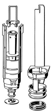 Spülgarnitur komplett