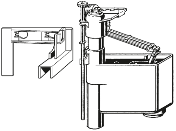 Valvola di riempimento e supporto per cassetta