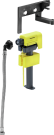 Set robinet-flotteur pour réservoir de chasse