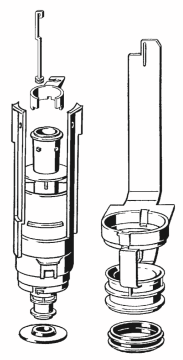 Spülgarnitur komplett