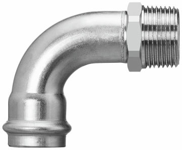Optipress-Aquaplus-Bogen 90°