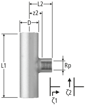 Optipress-Aquaplus-T-Stück