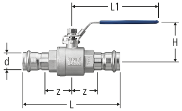 Optipress-Rubinetto a sfera