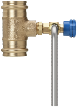 Optipress-Aquaplus-Probenahmestelle