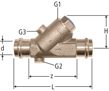 Optipress-Aquaplus-Rückflussverhinderer EA