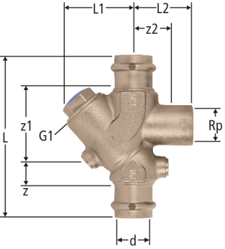 Optipress-Aquaplus-Rückflussverhinderer EA