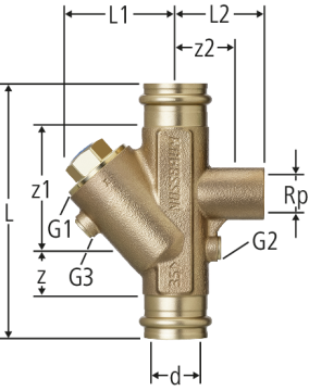 Optipress-Aquaplus-Rückflussverhinderer EA