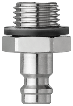 Nippel a innesto con filetto maschio G ¼