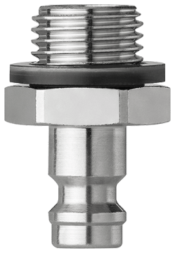 Nippel a innesto con filetto maschio G ¼