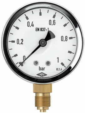 Manometer 0 bar bis 1 bar
