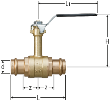 Optipress-Robinet à bille