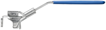 Griff abschliessbar blau