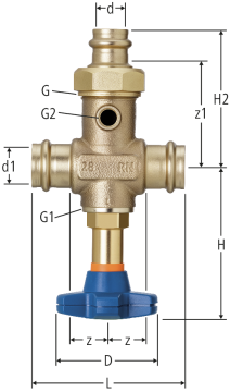 Optipress-Aquaplus-Robinet de distribution