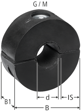 Braccialetto per tubi di raffreddamento KFT