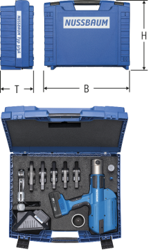 Coffret pour pince à sertir type 5 et pince à sertir type 5A