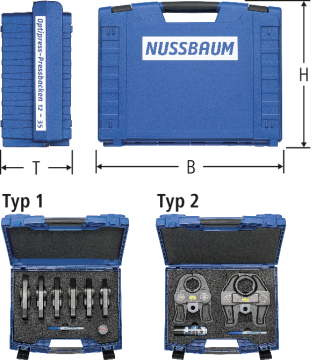 Coffret pour mâchoire Optipress