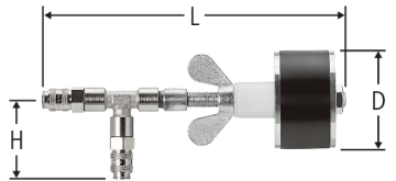 Abdrückstopfen für Optipress-Rohr