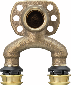 Optiflex-Flowpress-Équerre de raccordement double