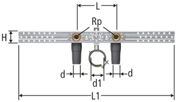 Optiflex-Profix-Anschluss-Set