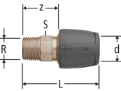 Optiflex-Profix-Übergang