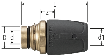 Collegamento a innesto diritto