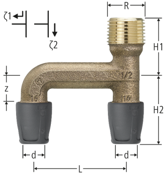 Optiflex-Profix-Verteilstück