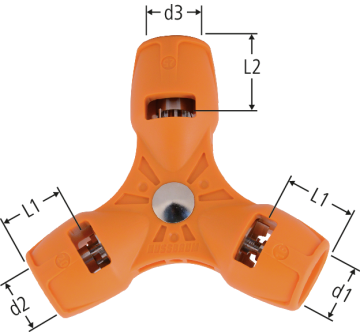 Optiflex-Profix-Entgrater und -Markierlehre