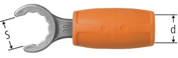 Ringschlüssel offen