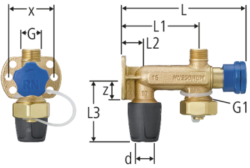 Optiflex-Profix-Kombiventil