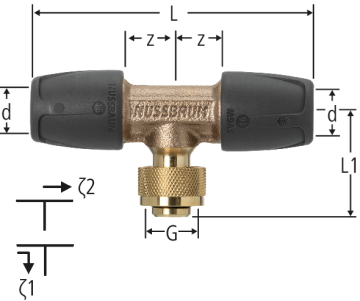Optiflex-Profix-T-Stück