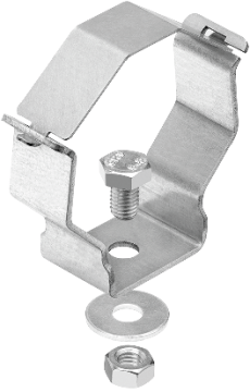 Set de fixation avec étrier