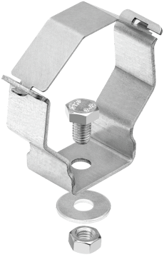 Set de fixation avec étrier