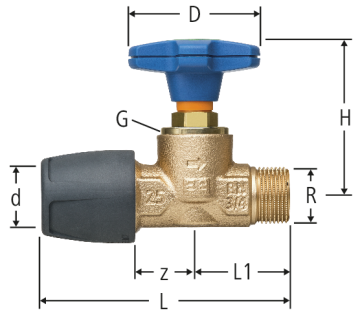 Optiflex-Profix-Geradsitzventil