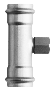 Optipress-Gaz-T-Stück