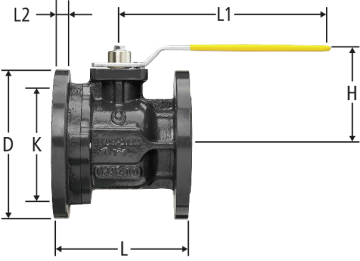 Robinet à bille pour gaz