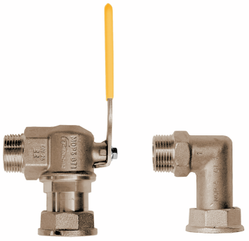 Set de raccordement pour compteur de gaz