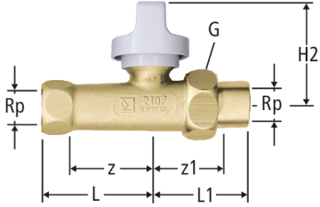 Robinet à bille pour appareils à gaz