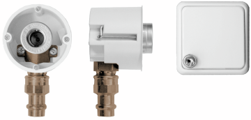 Presa per gas sotto muro