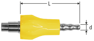 Gas-Anschluss-Stecker