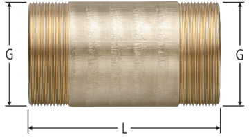Optifitt-Serra-Rohrnippel G 2½