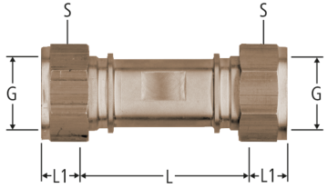 Manchon à écrou mobile