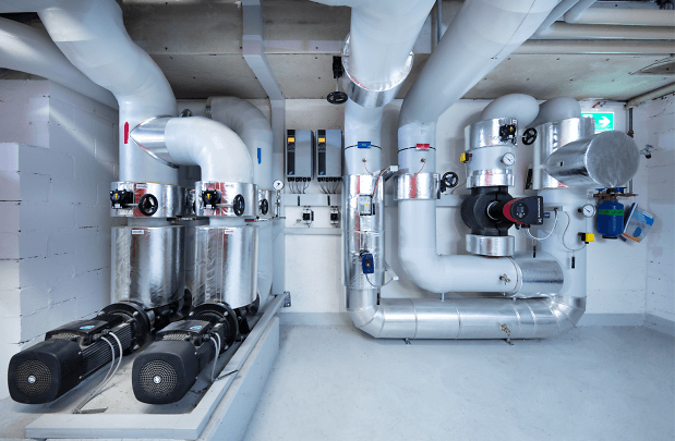 Bilder für Webseite Fernwärmenetz und Photovoltaikanalage