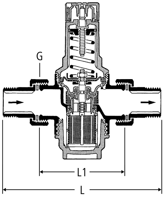 BRA_D06F Druckreduzierventil Honeywell Braukmann Sanitär Online